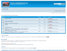 Tablet Screenshot of forum.schedulesdirect.org