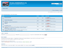 Tablet Screenshot of forums.schedulesdirect.org